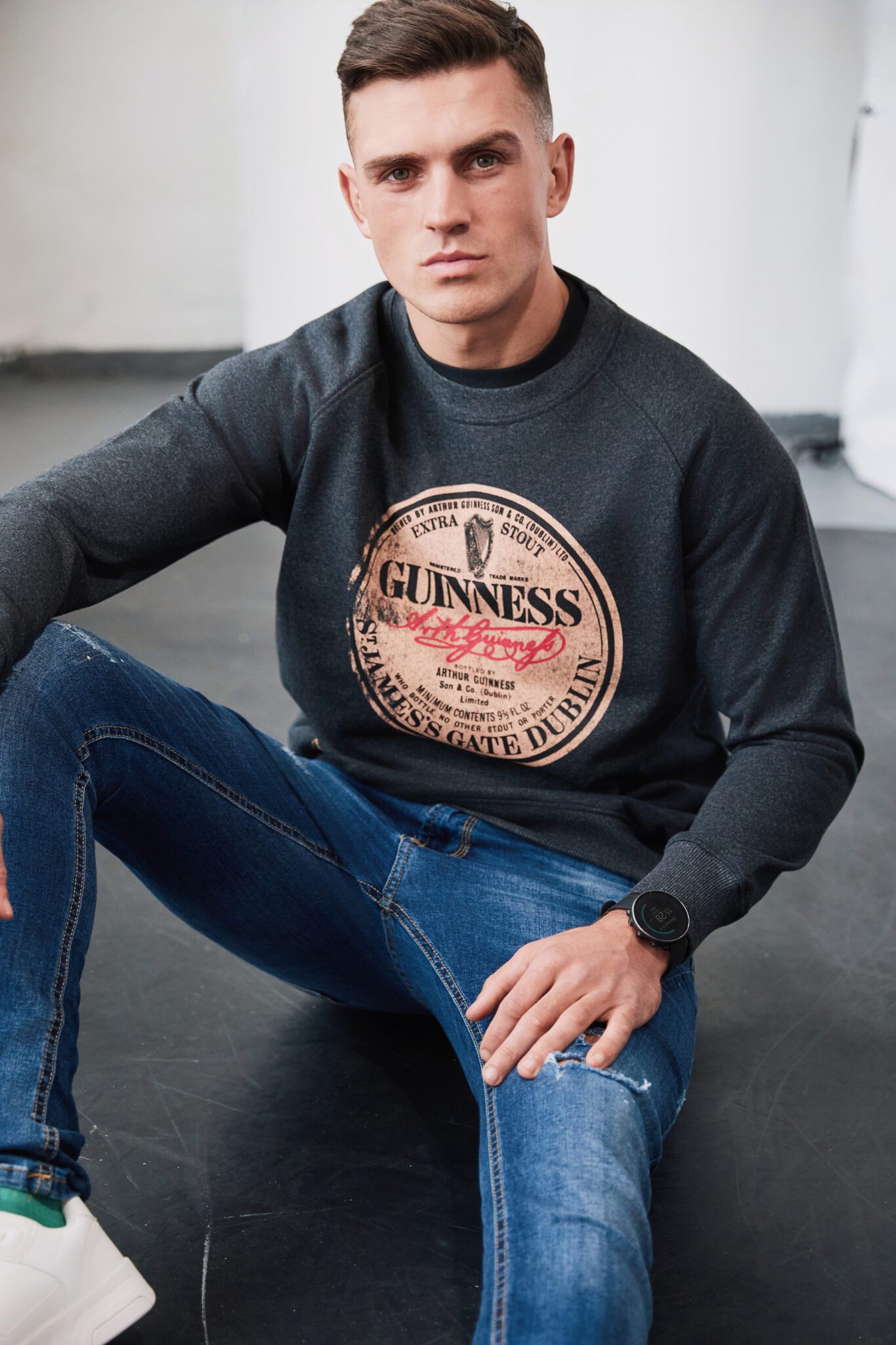 custom Guinness sweatshirt